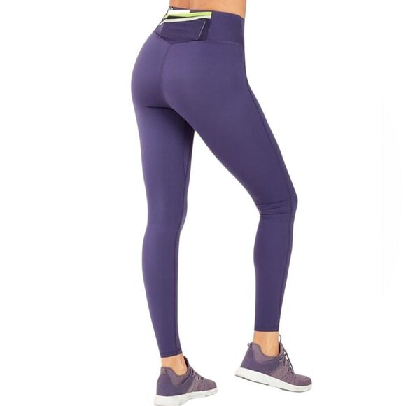 Fabletics Trinity Motion365 High Waist Legging in Aegean-Multi, Size M?, EUC - Picture 1 of 10